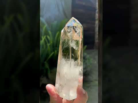 Polished Triplet Optic Smokey Quartz Crystal x 1 From Anzojorabe, Madagascar