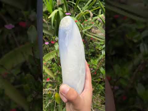 Polished XXL Blue Lace Agate Display Piece  x 1 From Nsanje, Malawi