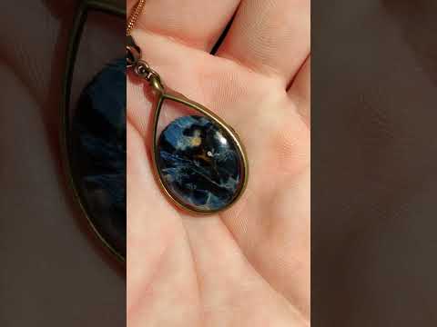Handmade Pietersite Necklace x 1 From Outjo, Namibia