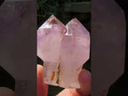 Polished Twin Amethyst Sceptre With Twin Phantoms x 1 From Akansobe, Madagascar