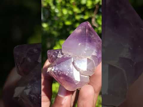 Polished Flower Amethyst Cluster x 1 From Ambatondrazaka, Madagascar