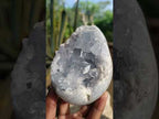 Polished Blue Celestite Egg x 1 From Sakoany Madagascar