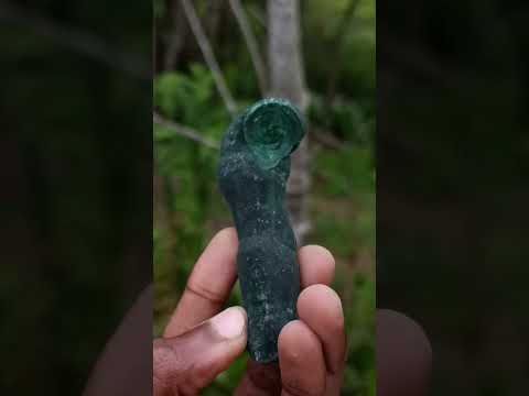 Natural Trio of Silky Malachite Stalactite Specimens x 1 From Kasompe, Congo