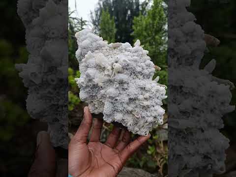 Natural Large Drusy Spearhead Calcite Sceptre Crystal Plate with Aragonite x 1 From Albert's Mountain, Lesotho
