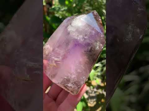 Polished Smokey Amethyst Crystal x 1 From Akansobe, Madagascar