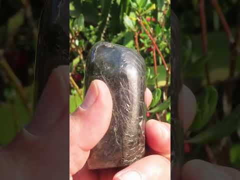 Polished Sunset Labradorite with Purple, Gold and Blue Flash x 1 From Tulear, Madagascar