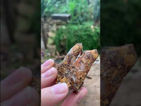 Natural Twin Red Hematoid Quartz Crystal Cluster x 1 From Orange River, South Africa