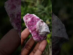 Natural Mix Set of 24 African Minerals and Crystals in a Black Wooden Display Case x 1 From Southern Africa