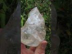 Polished Clear Quartz Flame x 1 From Ambatondrazaka, Madagascar