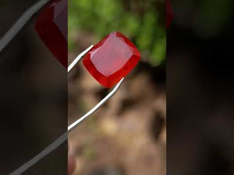 Polished XL Ultra Rare Mandarin Garnet Faceted Stone x 1 From Sperrgebiet, Namibia