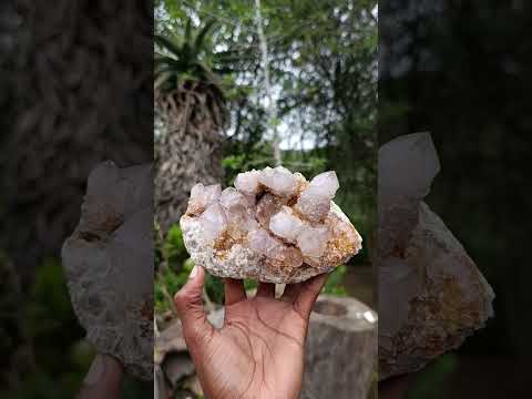 Natural Drusy Smokey Spirit Quartz Cluster x 1 From Boekenhouthoek, South Africa