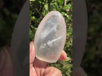 Polished Girasol Pearl Standing Free Form x 1 From Ambatondrazaka, Madagascar