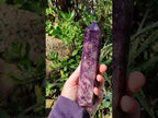 Polished Gemmy Lepidolite Deep Purple Display Crystal x 1 From Madagascar