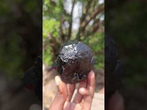 Natural Super Shiny Schorl Black Tourmaline Crystal Cluster x 1 From Erongo, Namibia