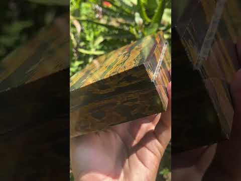 Hand Made Silver Hematite Banded Iron Stone Jasper Jewellery Box x 1 From South Africa