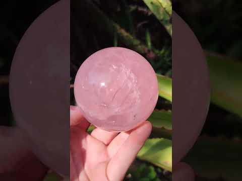 Polished Gemmy Star Rose Quartz Sphere x 1 From Ambatondrazaka, Madagascar