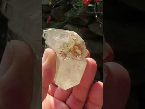 Polished Twin Multi-Terminated Clear Quartz Crystal x 1 From Anzojorobe, Madagascar