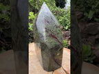 Polished XXL Bastite Dragonsblood Stone Display Crystal x 1 From Tshipise, South Africa