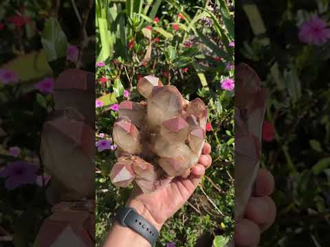 Natural XL Red Hematoid Quartz Crystal Cluster x 1 From Karoi, Zimbabwe