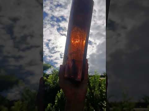 Polished XL Tabular Dark Smokey Quartz Crystal x 1 From Madagascar