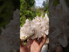 Natural Complex Clear and Bright Crystal Cluster x 1 From Madagascar