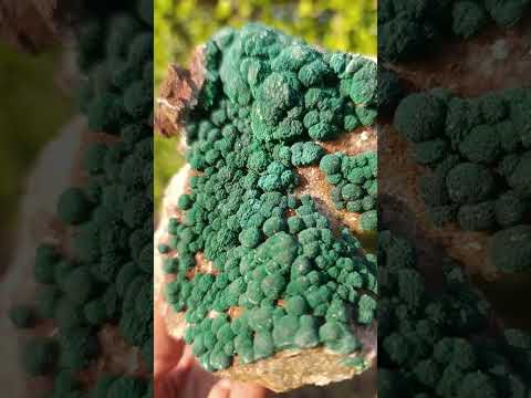 Natural Crystalline Ball Malachite Specimen x 1 From Mindingi Mine, Congo