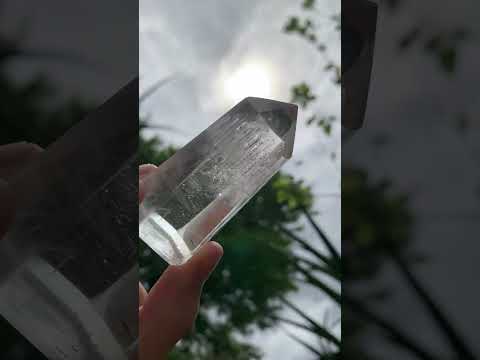 Polished Water Spear Quartz Crystal x 1 From Madagascar
