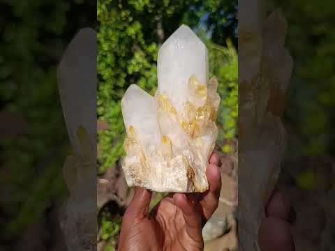 Polished and Natural Beautiful Well Balanced Perfect Candle Quartz Crystal Cluster x 1 From Antsirabe, Madagascar