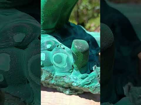 Natural XL Exquisite Malachite Stalagmite Specimen x 1 from Kasompe, Congo