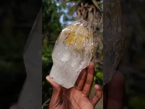 Polished Clear Window Quartz Sceptre Crystal x 1 From Akansobe, Madagascar