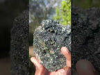 Natural Libethenite Crystals on Dolomite Matrix Specimen x 1 From Kolwezi, Congo