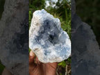 Natural Large Blue Celestite Geode Specimen x 1 From Sakoany Madagascar