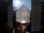 Polished Large Clear Quartz Standing Display Crystal x 1 From Madagascar