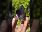 Polished Smokey Amethyst Window Crystal x 1 From Akansobe, Madagascar