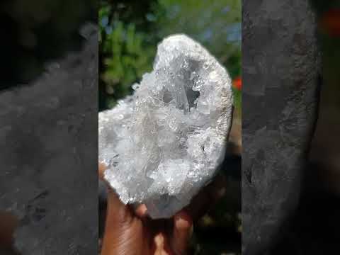 Natural Acicular Prismatic Ice Blue Celestite Crystal Specimen x 1 From Sakoany, Madagascar