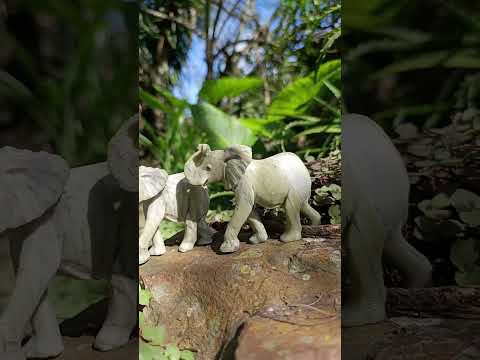 Hand Made Pair of Elephant Butter Jade Carvings x 1 From Bronkhorstspruit, South Africa