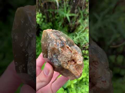 Polished Rutilated Smokey Quartz Crystal x 1 From Erwe, Namibia