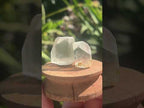 Natural Pair Of Silver Topaz Crystals x 1 From Erongo, Namibia